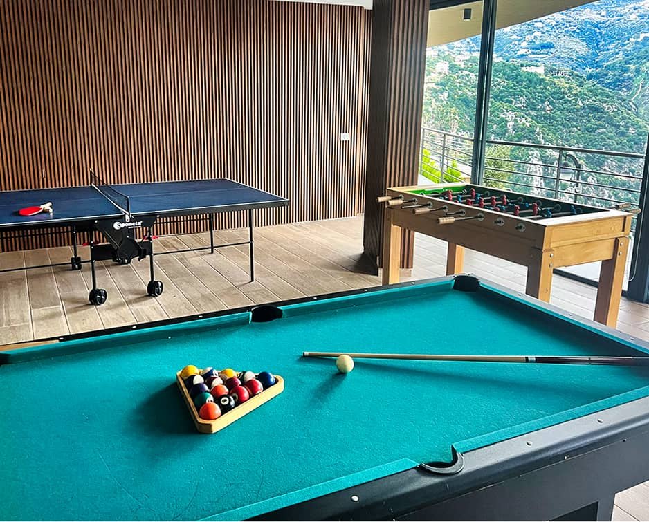 Scappa resort game room, activities, fun