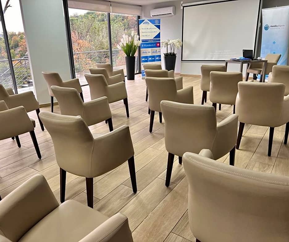 Scappa resort conference room with great meeting space surrounded by nature and mountain view
