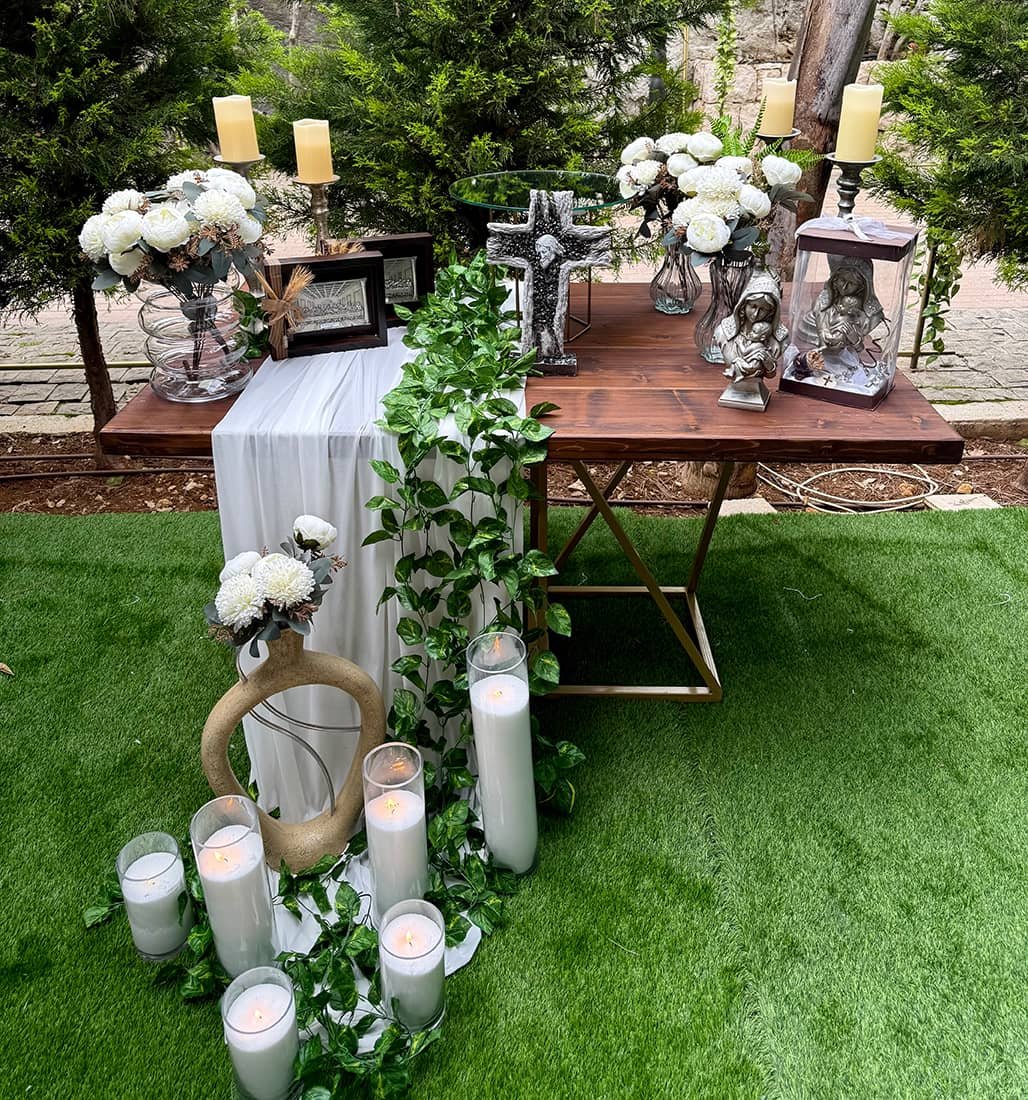 Scappa resort events and decorations lebanon, first communion, baptism, birthdays, proposals, marriages and more