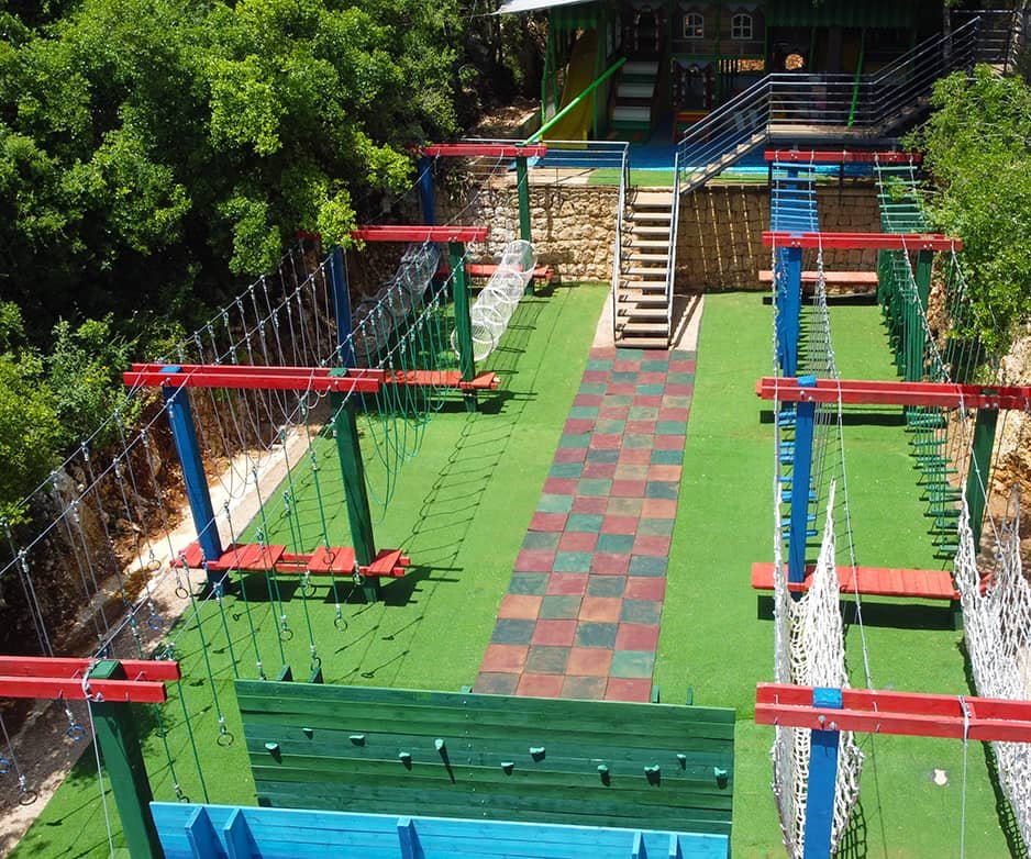 Scappa resort obstacle course, activities, fun