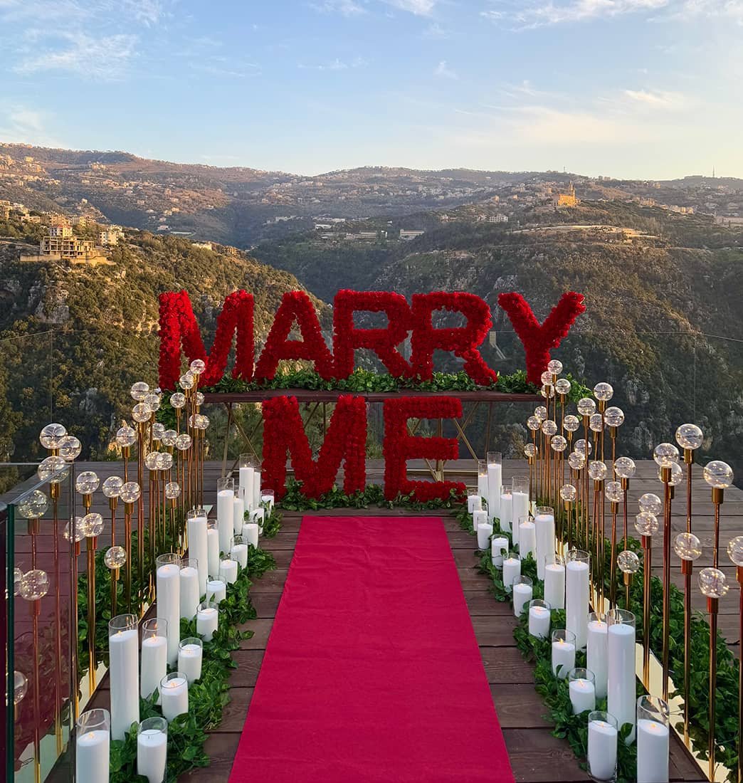 Scappa resort events and decorations lebanon, first communion, baptism, birthdays, proposals, marriages and more