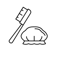 Vanity kit, Tooth brush, Shower cap