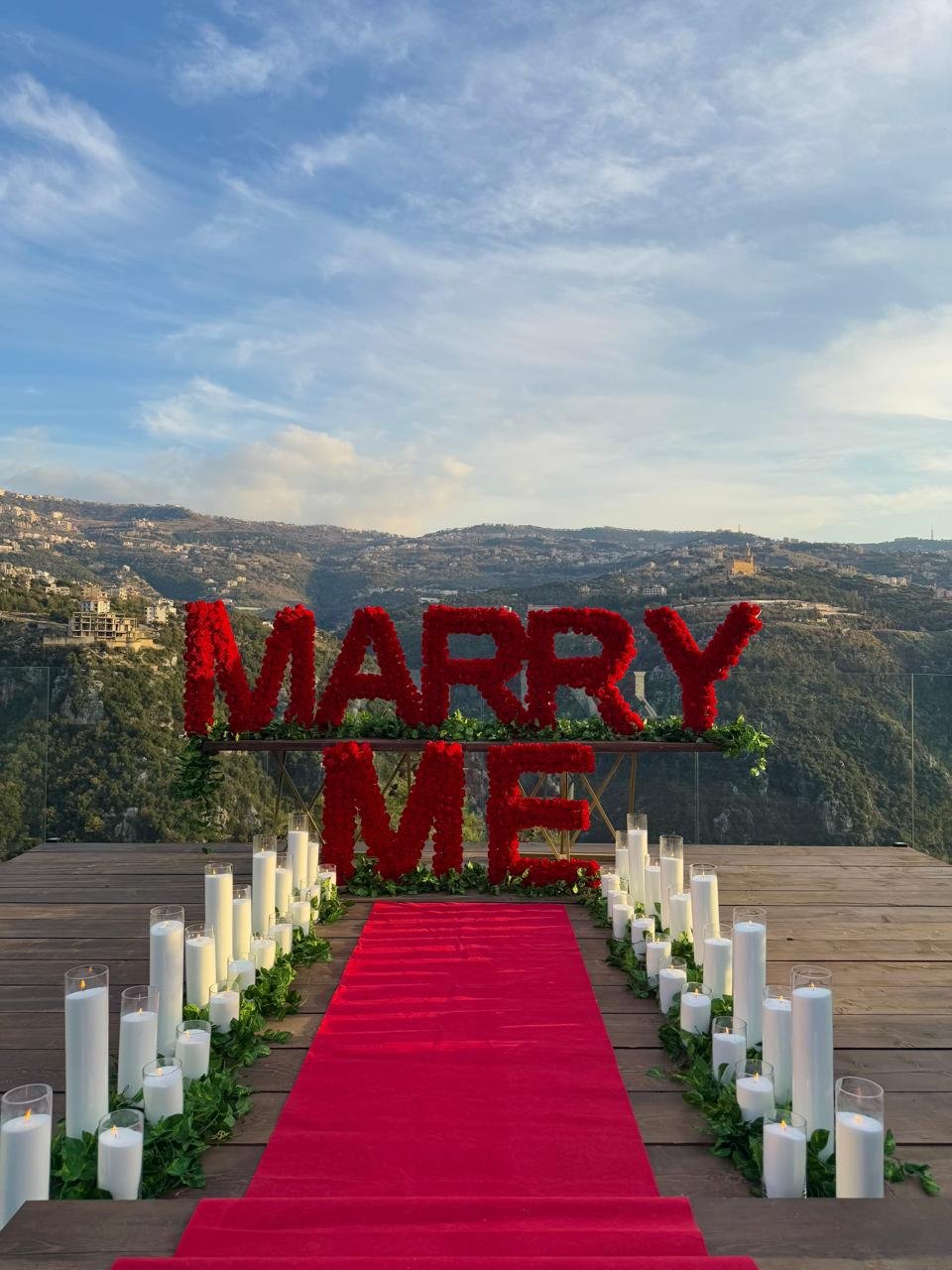 Marry me with Candles