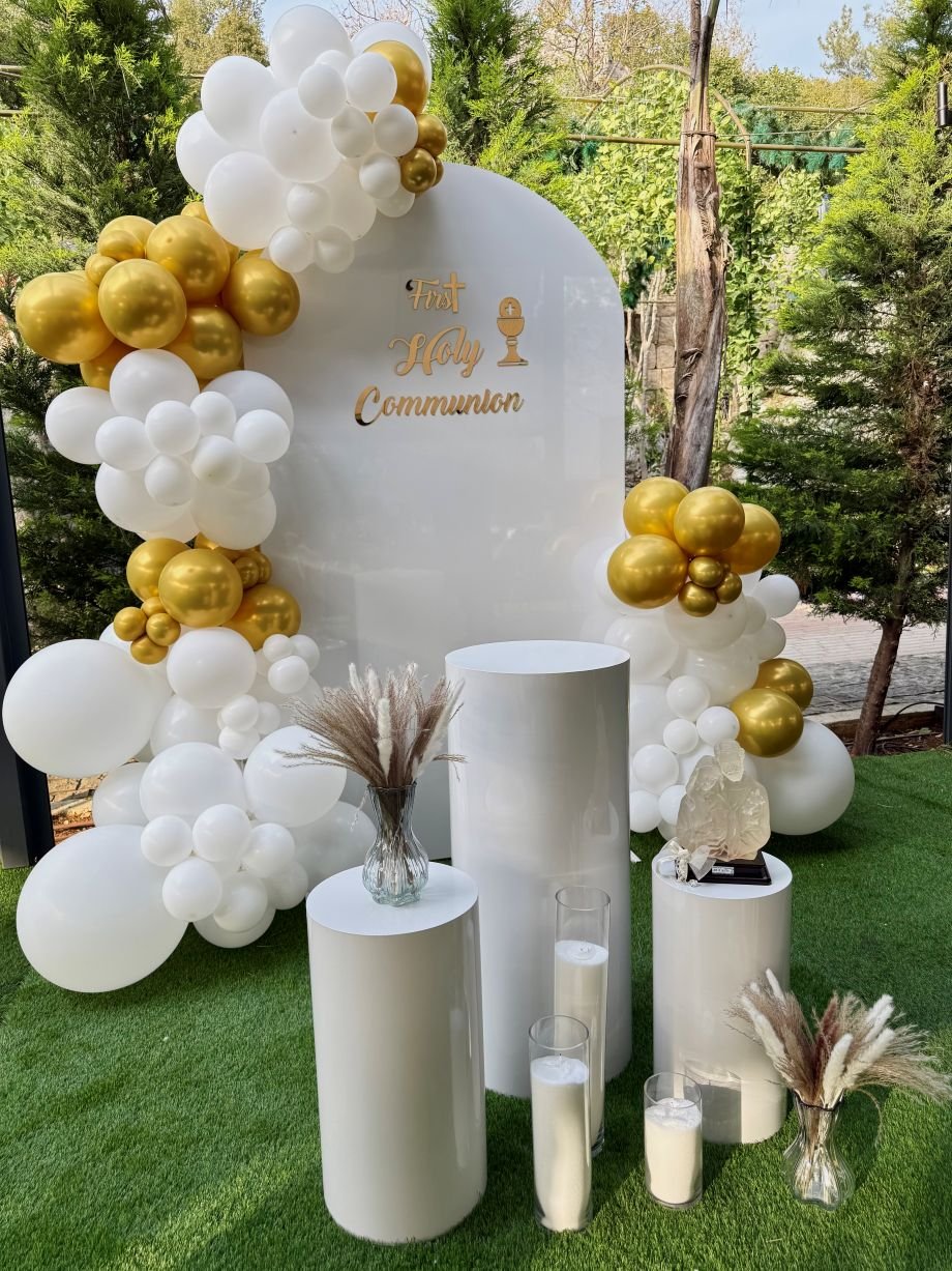 Gold Balloon one side