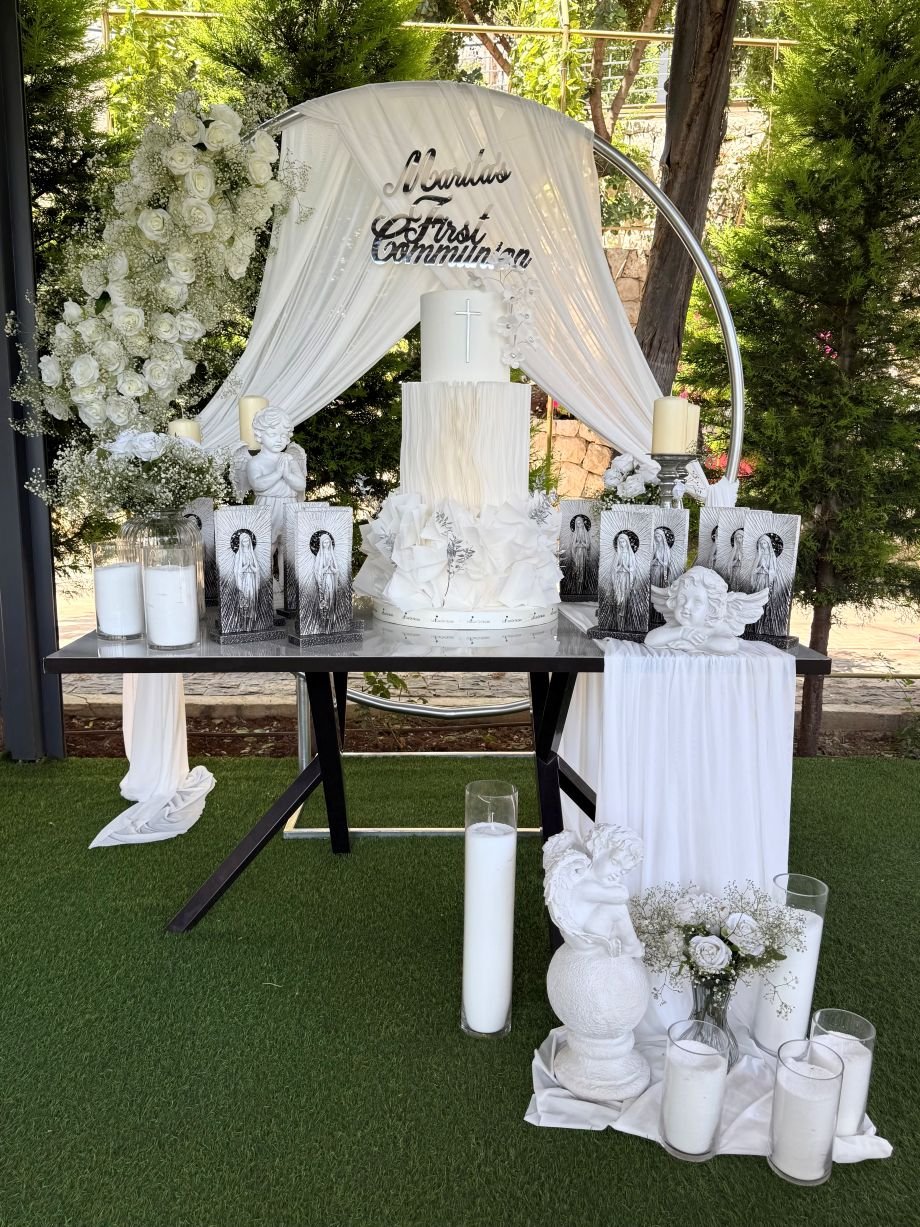 Silver Circle Backdrop