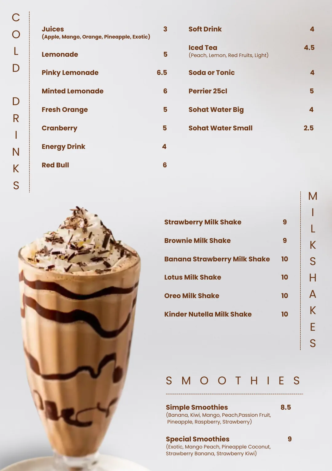 scappa drinks menu 2