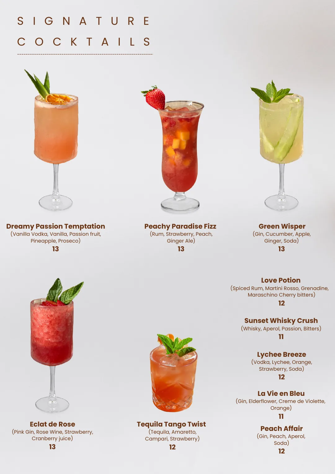 scappa drinks menu 3