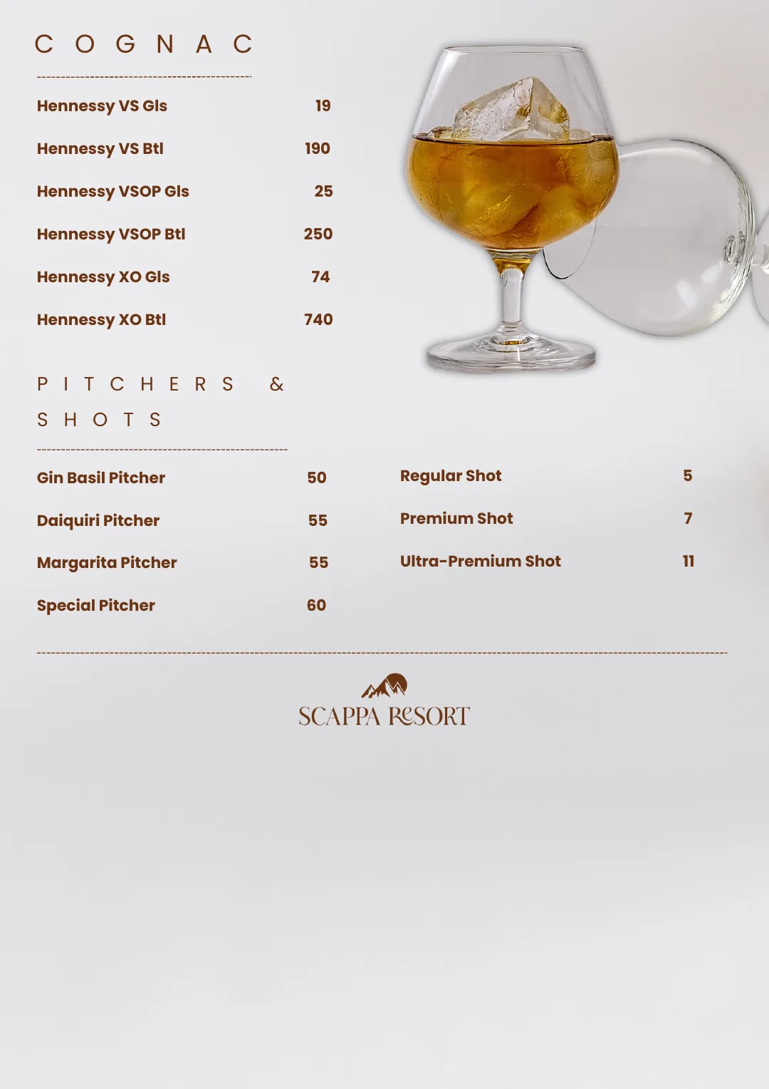 scappa drinks menu 8